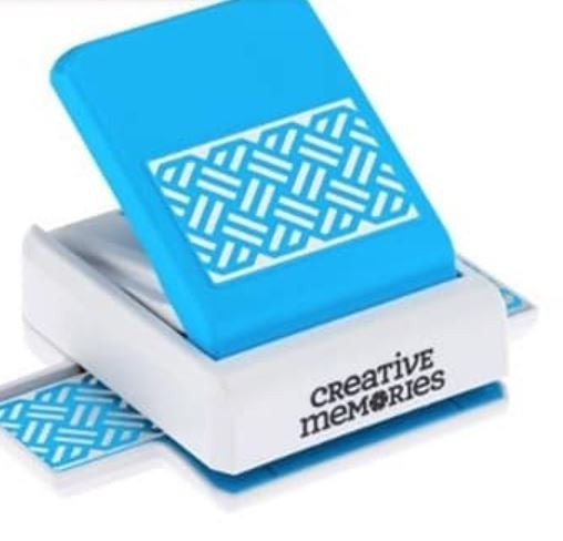 Creative Memories Basketweave Border Punch