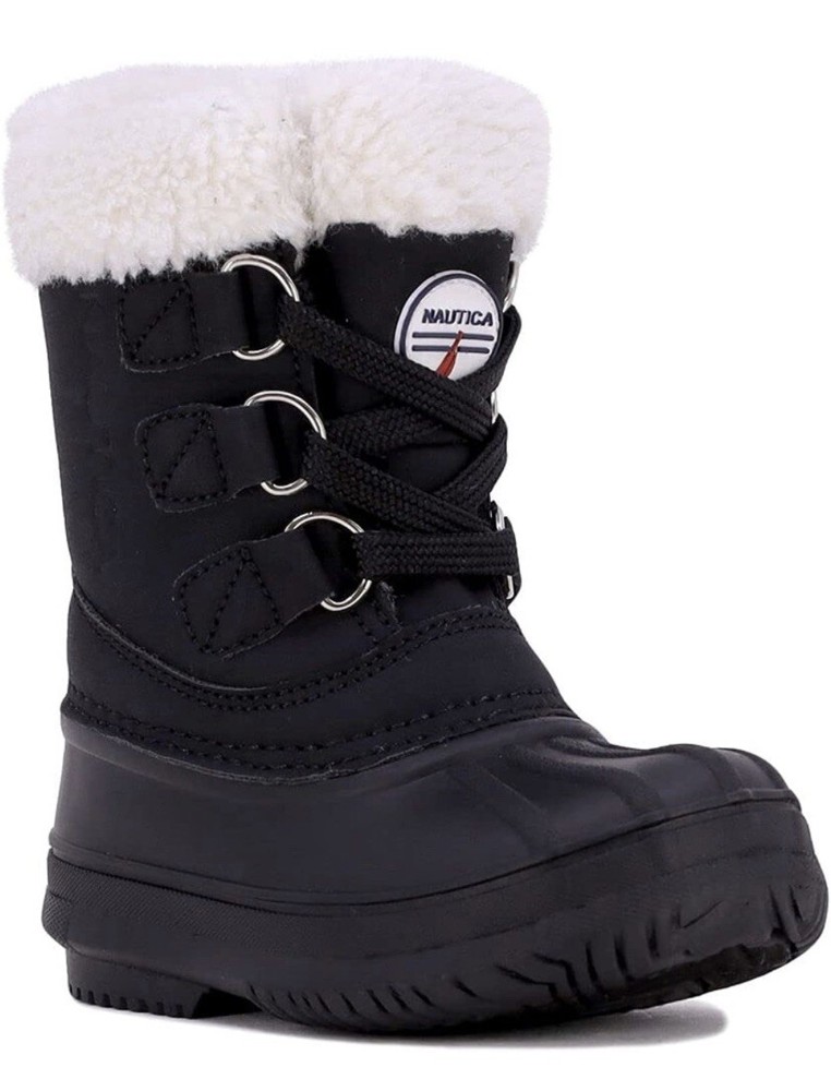 Nautica Toddler Boys Waterproof Winter Boots, Size 10