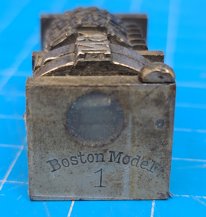 Boston Model #1 5 Digit Numbering Machine 41mm Width