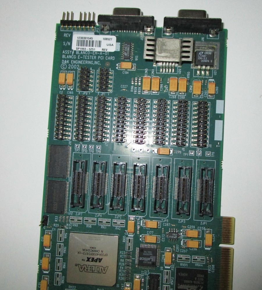 Lighthouse E-Tester assy BLANCO-EH-A-01 D&K engineering SP1993-5251 PCI card