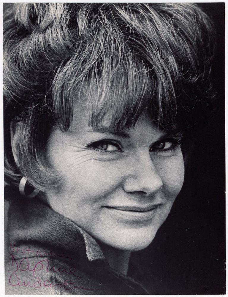 Daphne Anderson - Signed B&W Photograph