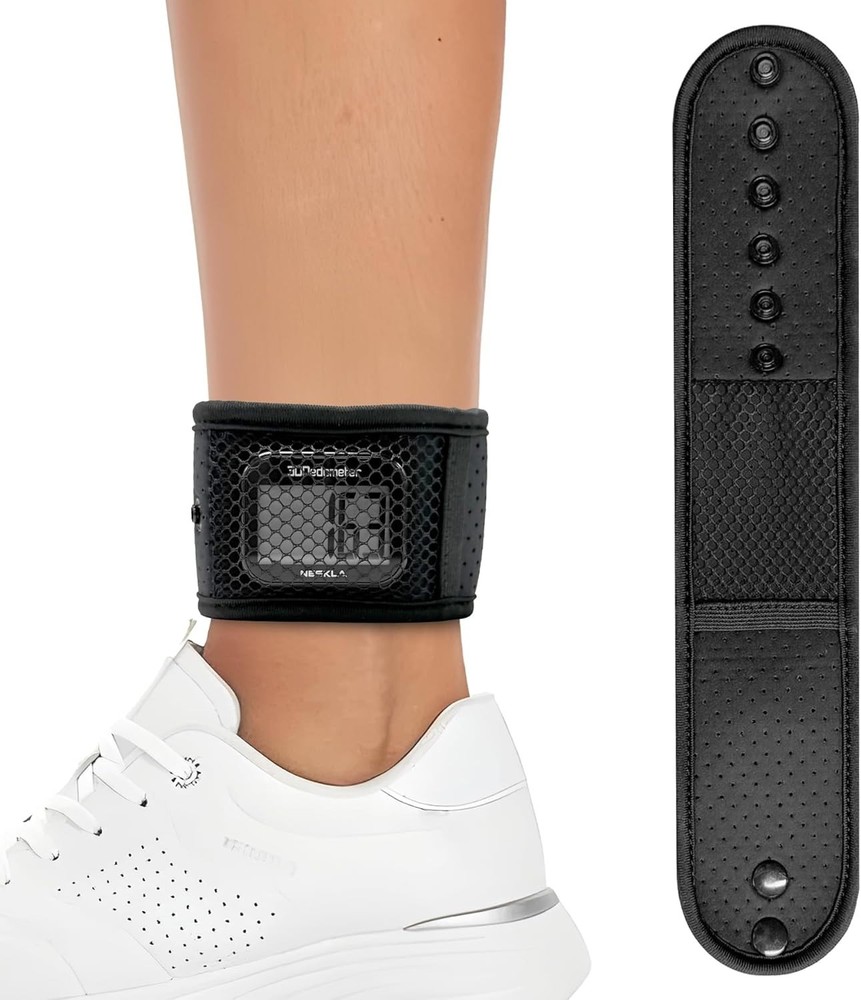 Adjustable Ankle Band for Fitness Tracking - Lightweight & Secure for Workouts