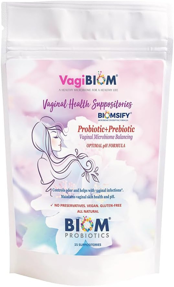 Vagibiom® Feminine Care Suppositories – Intimate Moisturizing & Freshness Suppor
