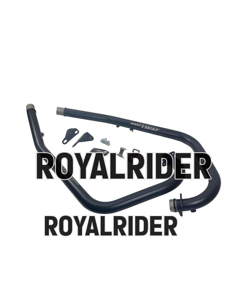SSP HEADER PIPE BLACK FIT FOR ROYAL ENFIELD INTERCEPTOR & GT 650