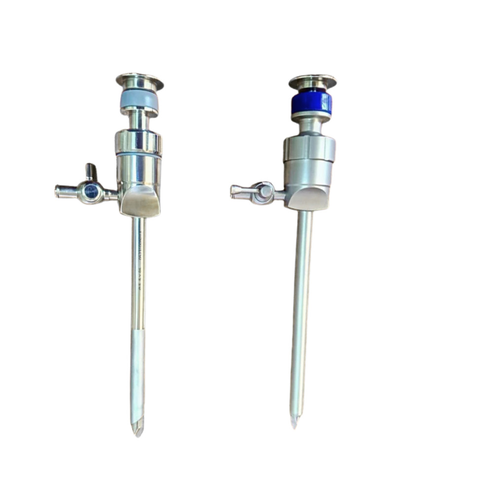 Laparoscopy Trocar Cannula 5mm 10mm Laparoscopic Endoscopy Instruments 2 Pc