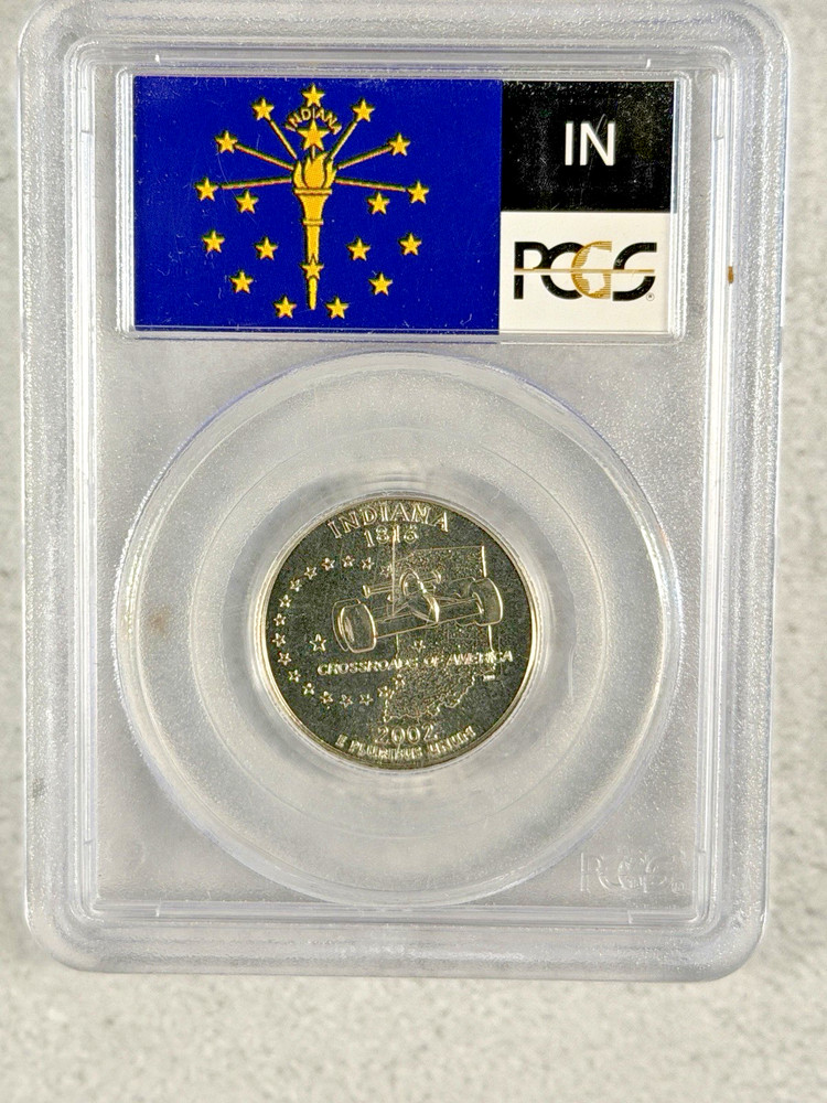 2002-P Kansas State 25C Quarter PCGS MS67
