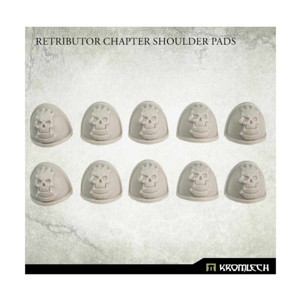 Kromlech Legionary Conversion Bit Retributor Chapter Shoulder Pads Pack New