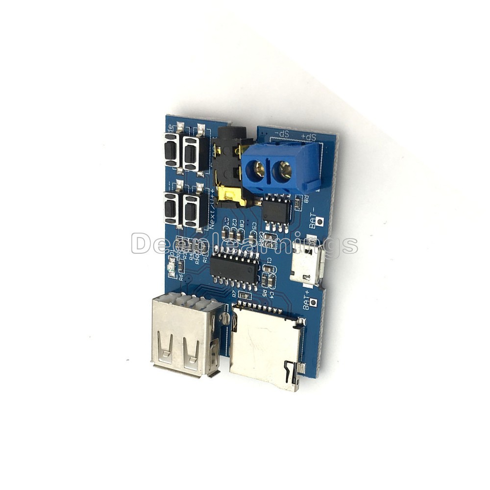 MP3 Format U Disk TF Card decoder board module amplifier decoding audio Player s