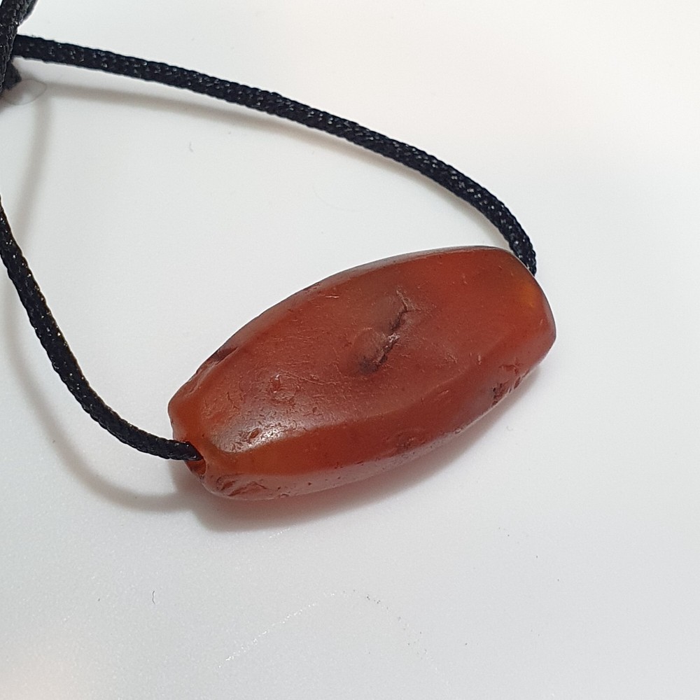Ancient Antique Carnelian Middle eastern African AGATE Bead