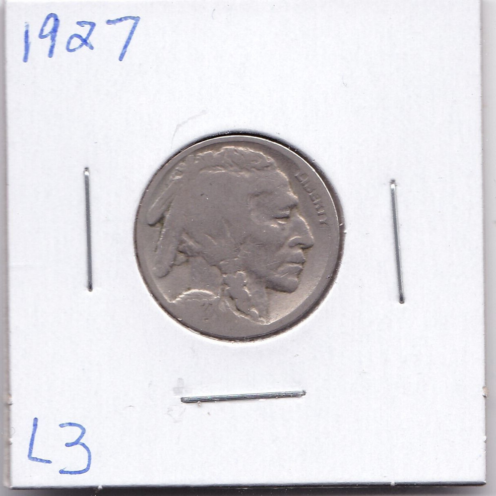 1927 Buffalo Nickel L3