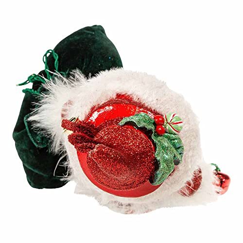 12-Inch Hollywood Santa and Pup Nutcracker