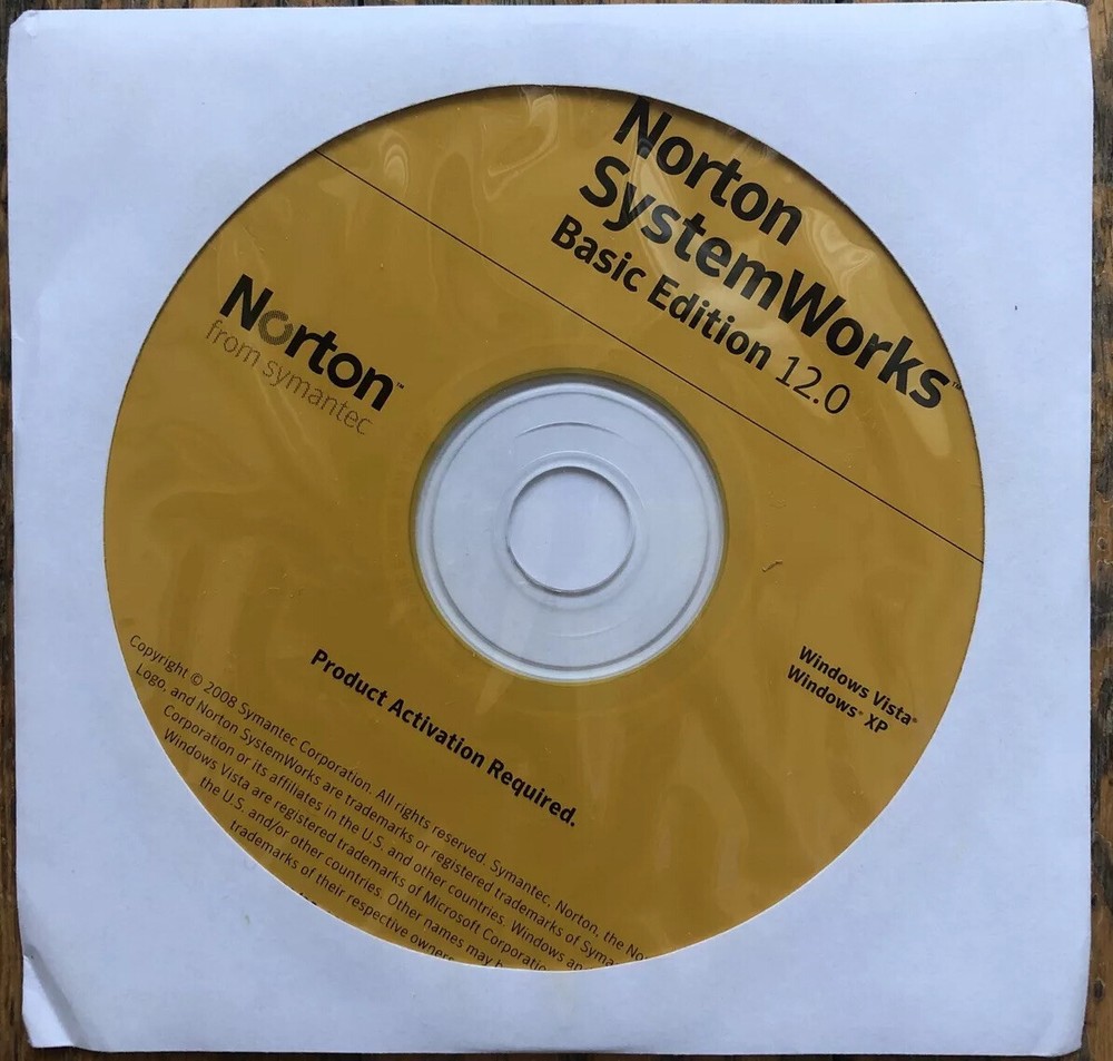 Norton SystemWorks Basic Edition 12.0