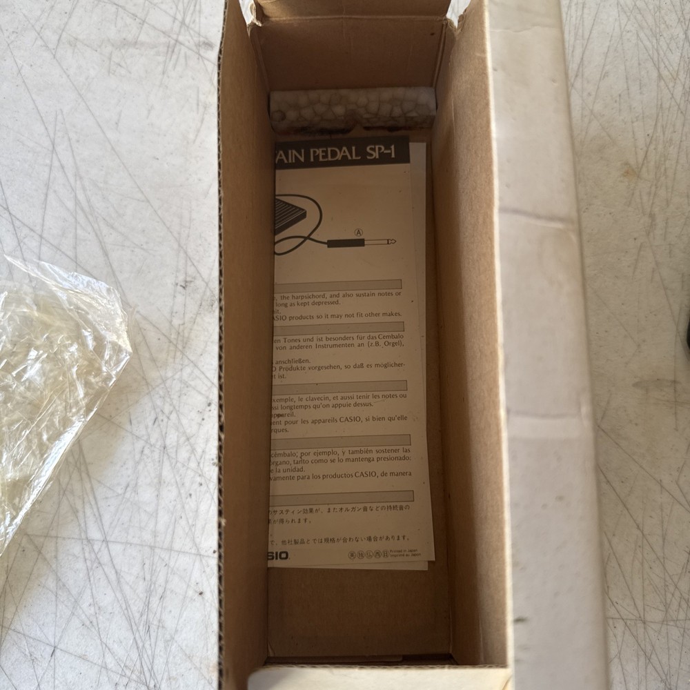 Casio SP-1 Sustain Pedal