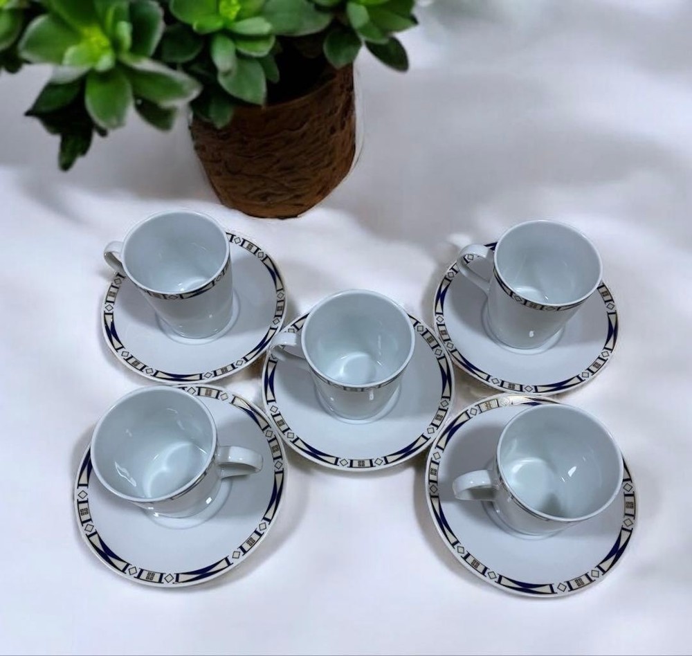 Givenchy Yamaka Cup Saucer 5 Set