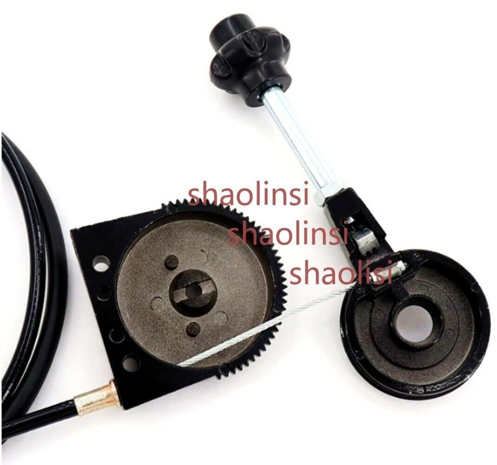 Bendable Throttle Motor Control Excavator Manual Throttle Cable Controller 1PC