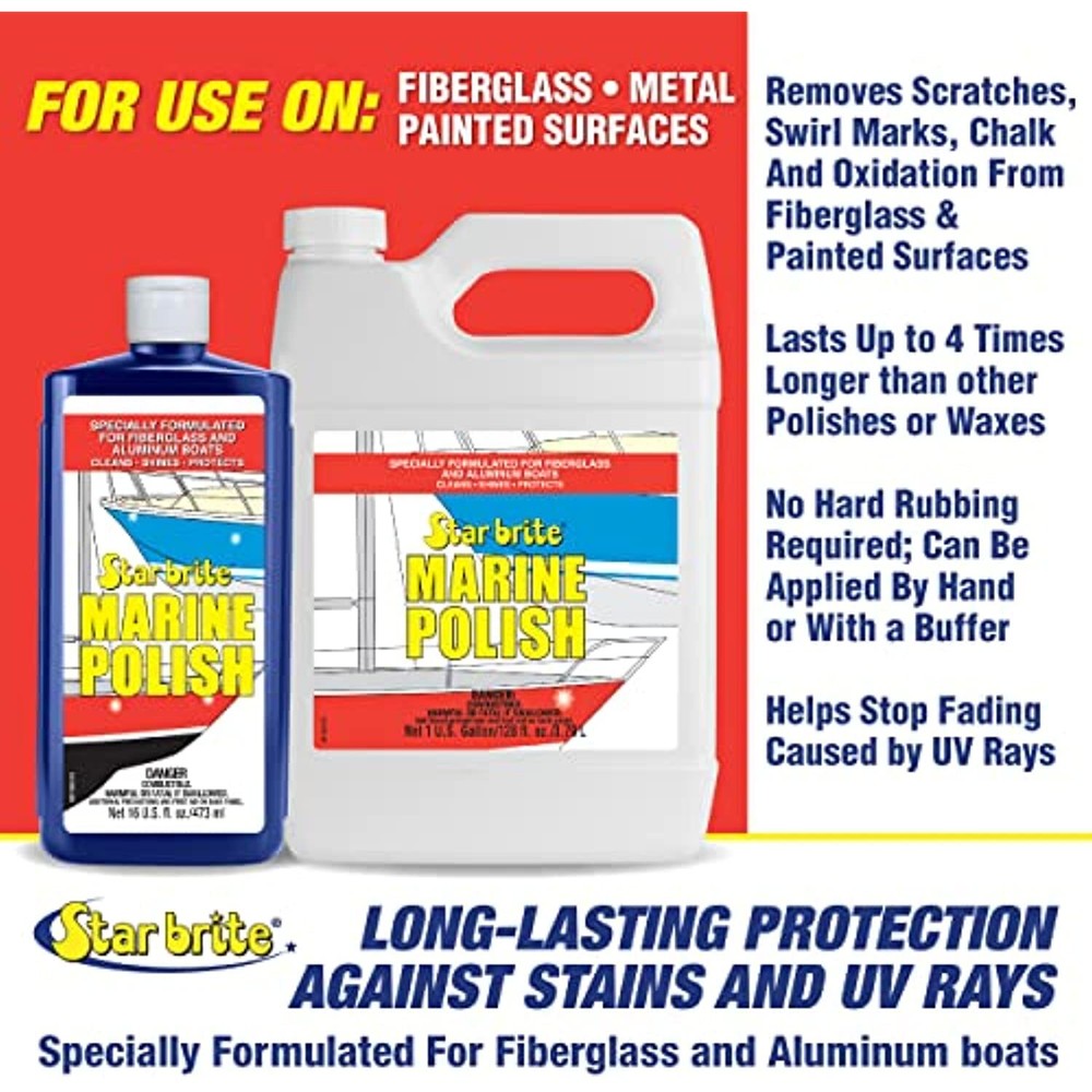 STAR BRITE Marine Polish - 16 OZ (080116P)