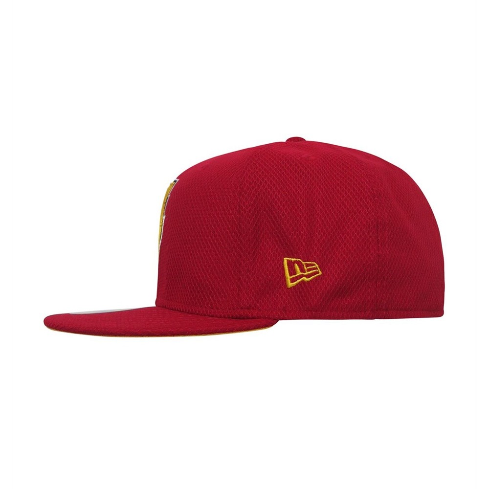 Shazam Symbol 59Fifty Fitted Hat Red