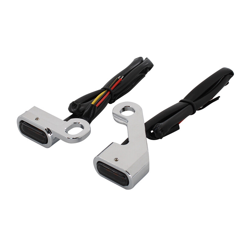 Motorcycle LED Turn Signal Handlebar Indicators Light For Harley Softail 2015-20