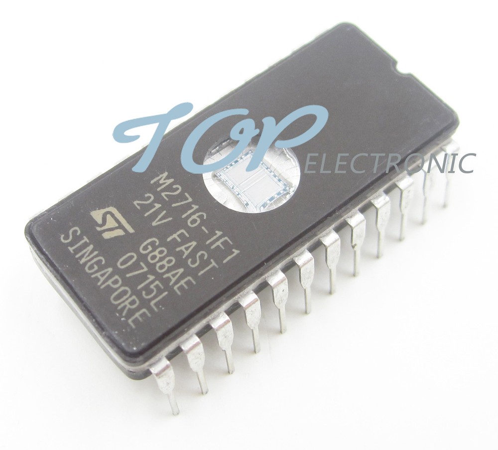 10PCS M2716-1F1 2716 ST Memory UV EPROM IC NEW