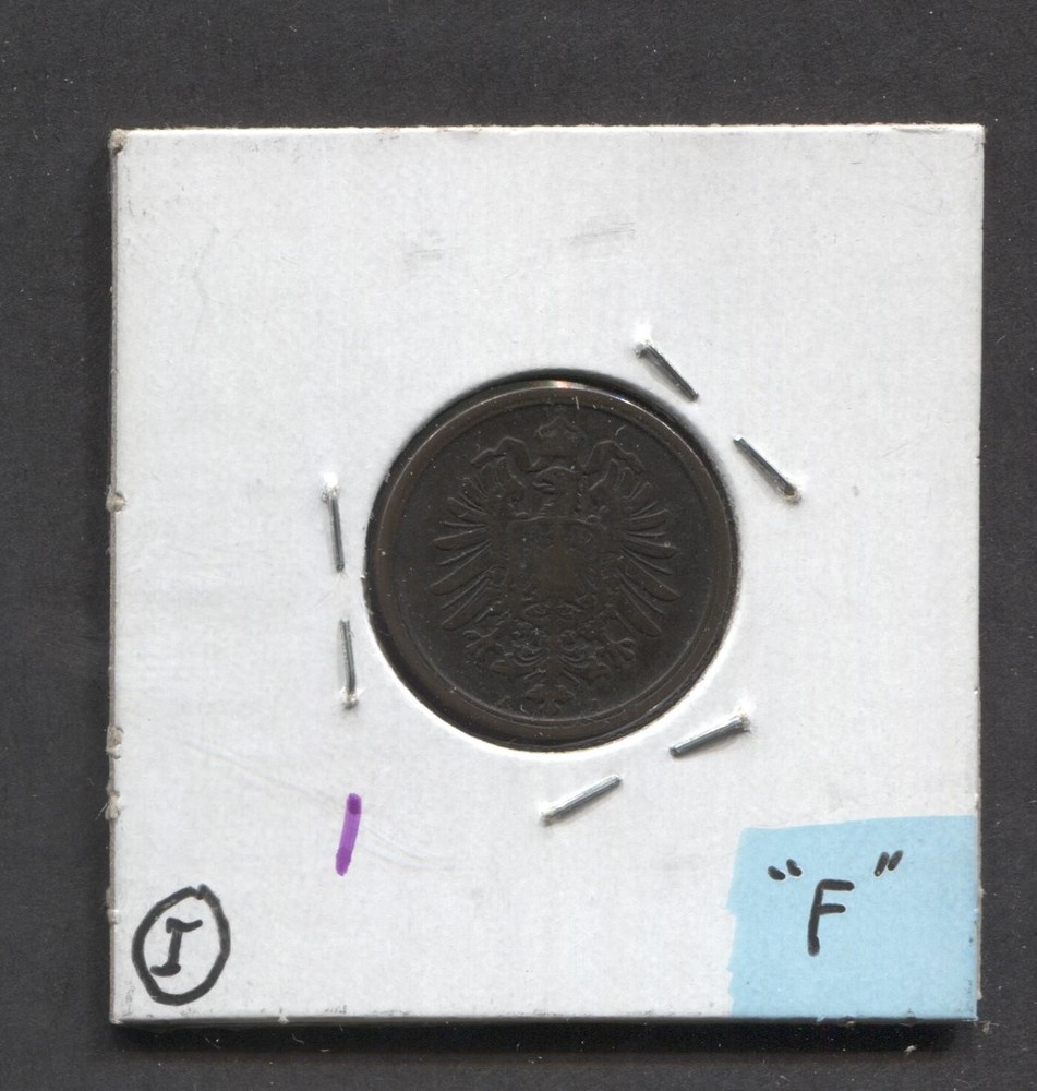 1876-Germany-2 Pfenning