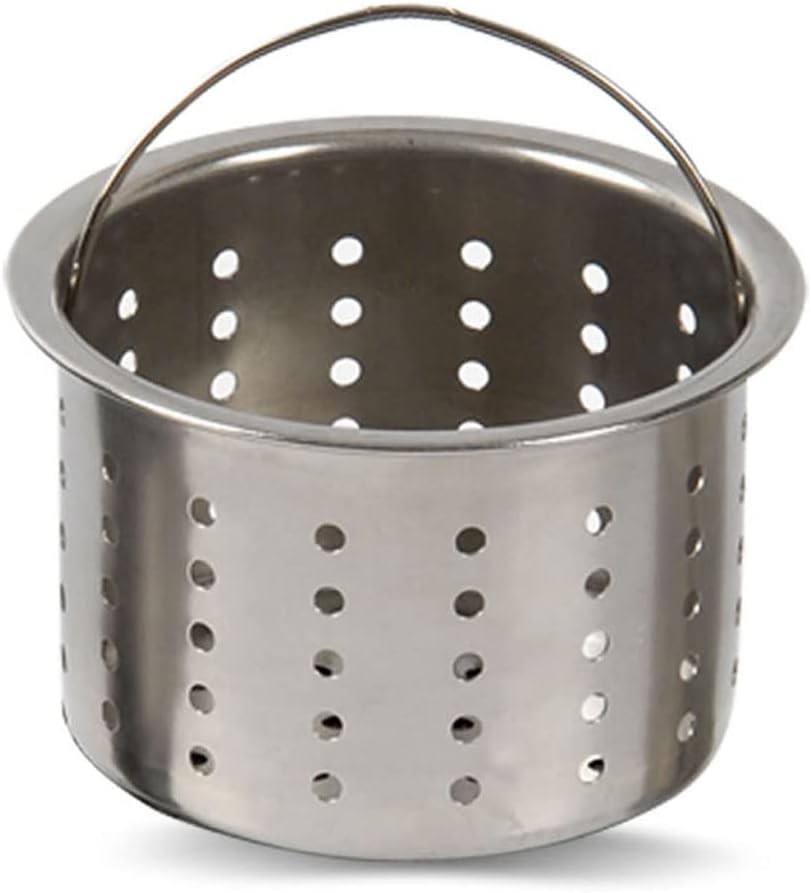 SUS304 Stainless Steel Deep Sink Strainer Inner Basket,Replacement for Kitchen D