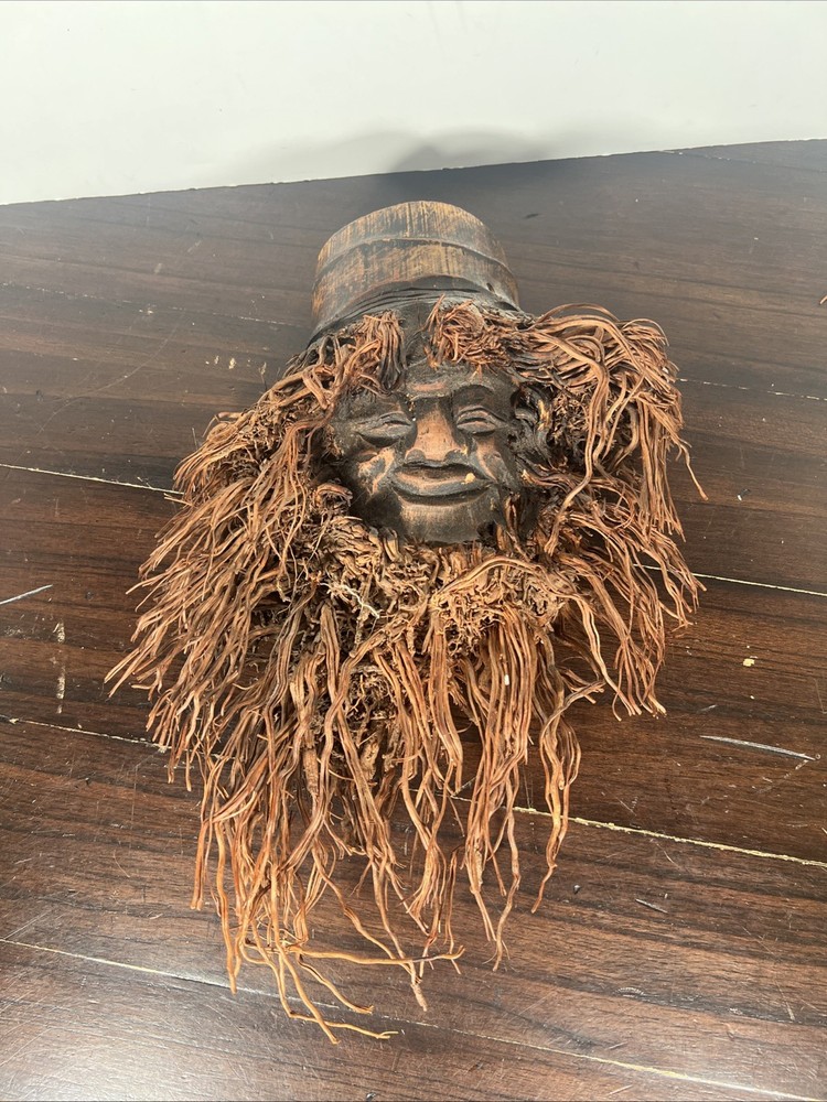 Hand Crafted Mask - With Hair