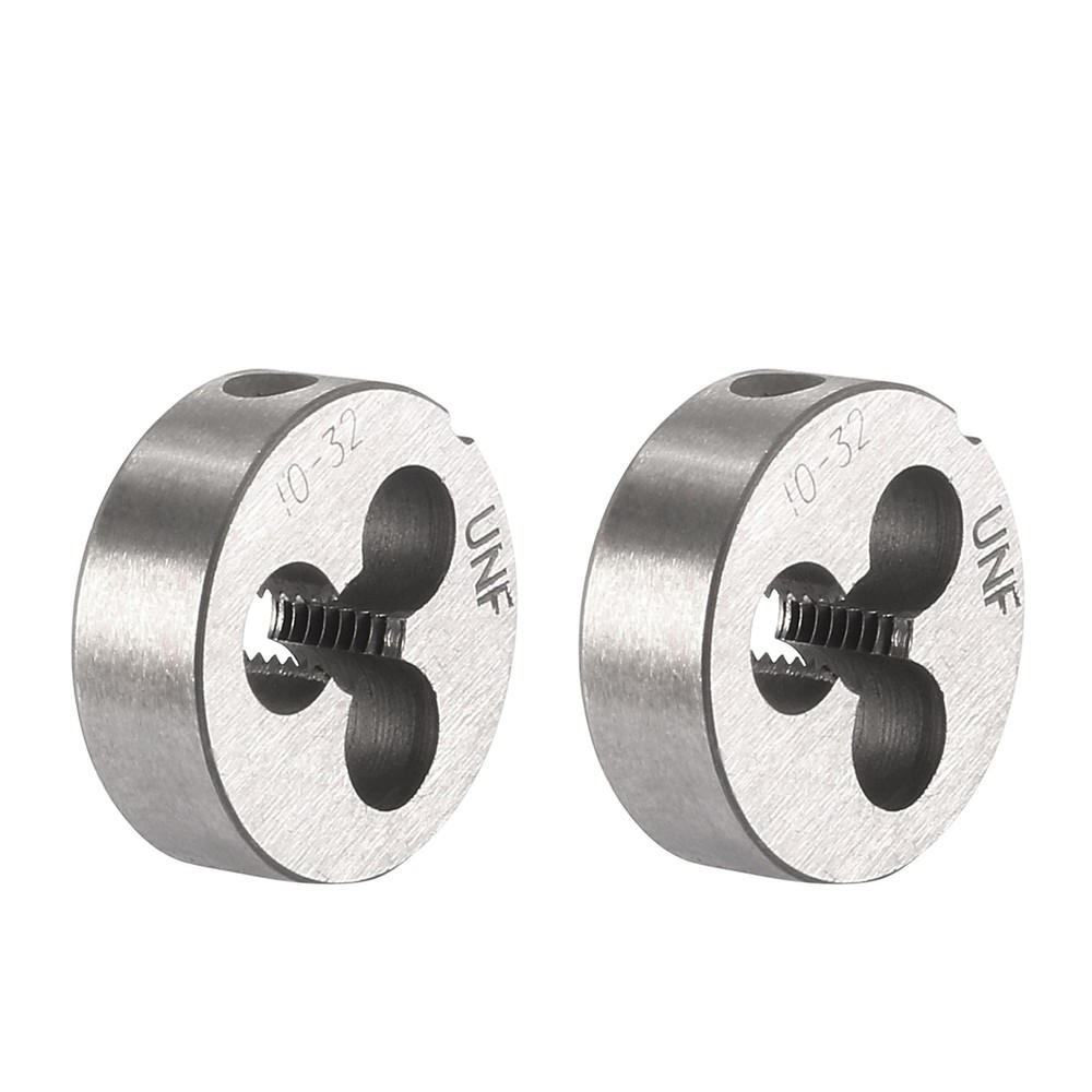 10#-32 UNF Round Dies Machine Thread Threading 0.8" OD Tool Steel 2pcs
