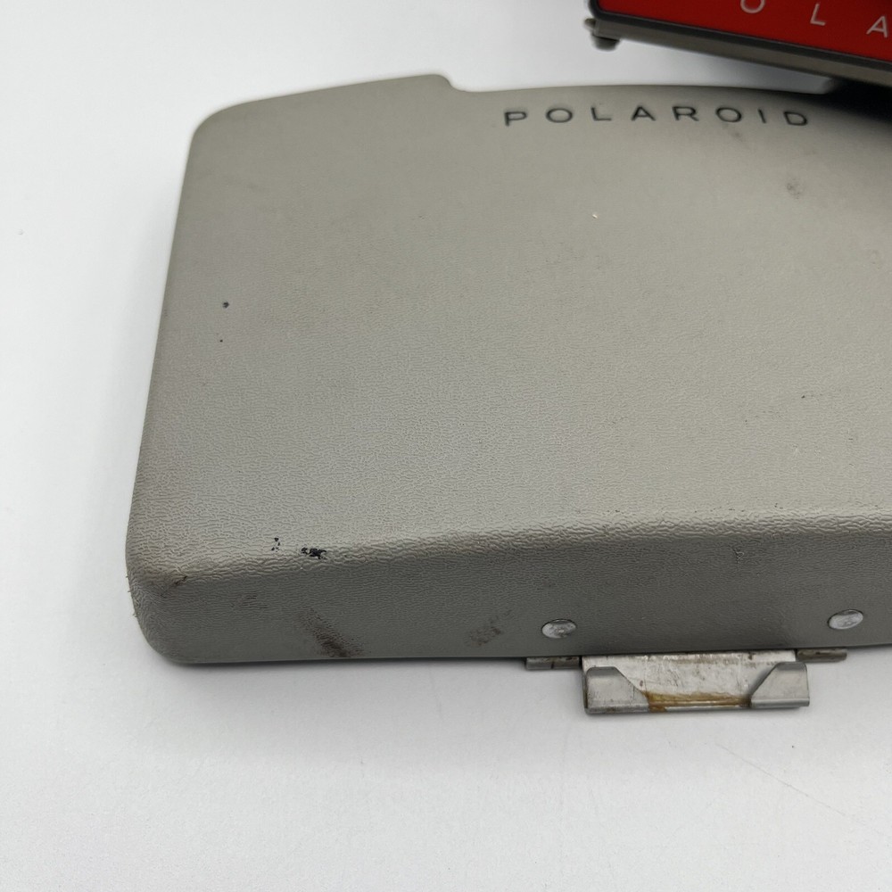 Polaroid Land Camera - Automatic 104 - Gray - Vintage - Untested