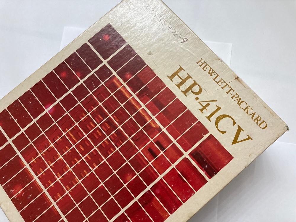 Original Box for Hewlett Packard HP 41C CV CX calculator