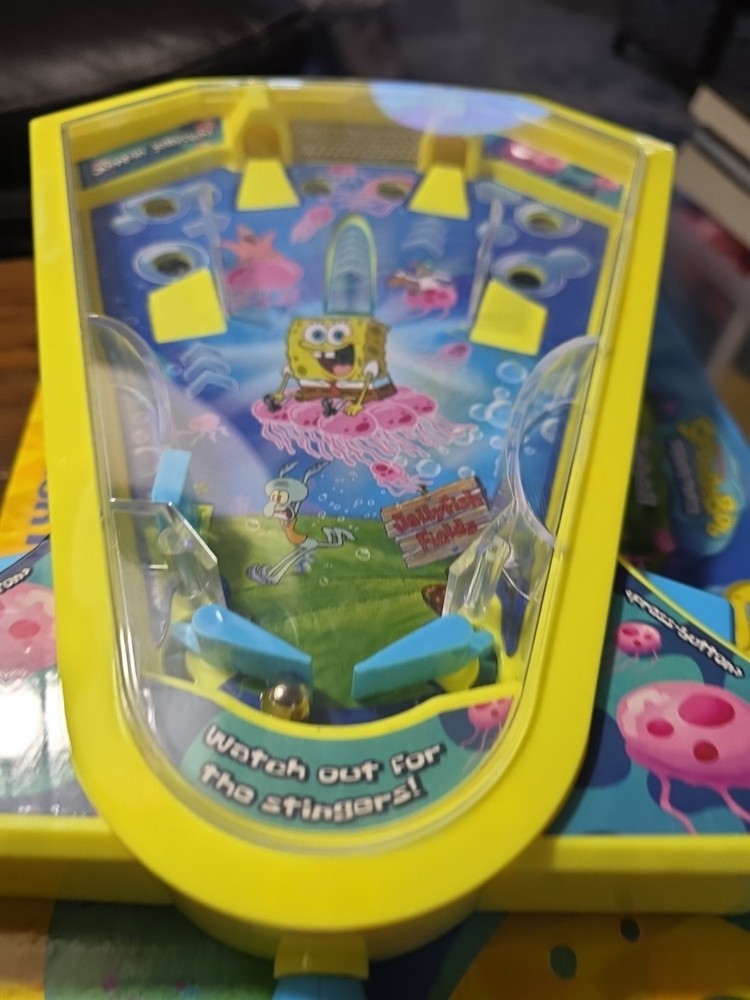 Nickelodeon SpongeBob SquarePants Desktop Pinball 2022 Complete Works Great