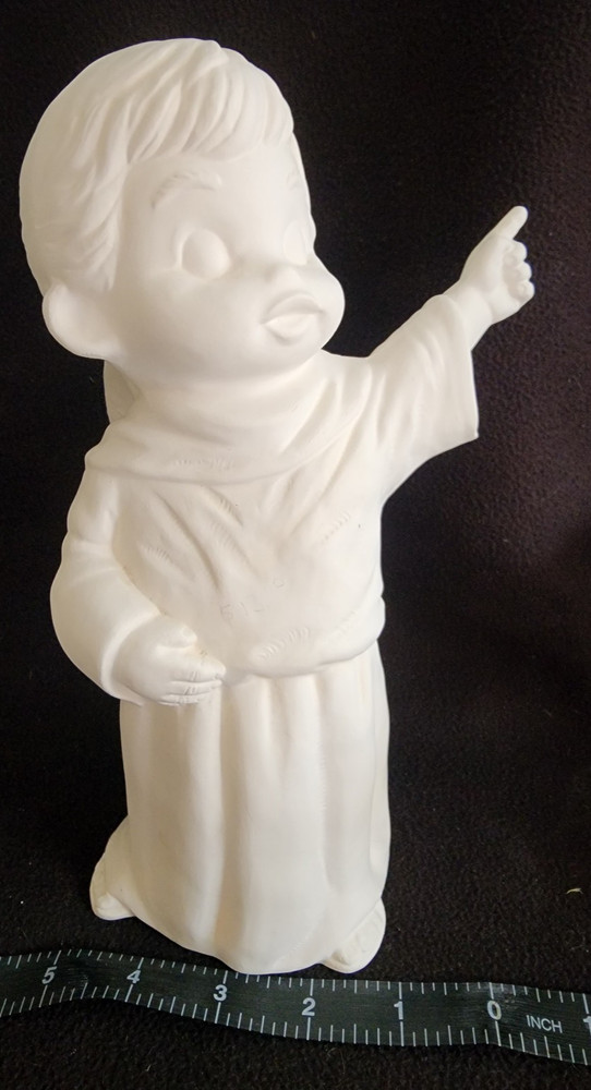 Ready to Paint Ceramic Bisque Cherub