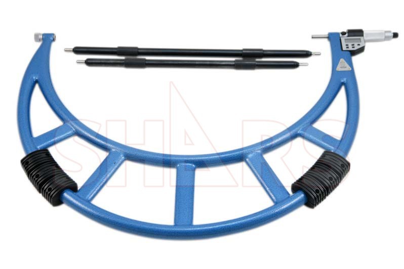 16-20" Electronic Interchangeable Anvil Micrometer Set .00005" New R]