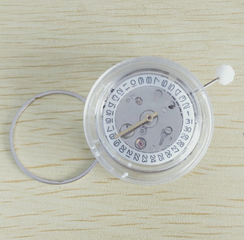Automatic Mechanical Watch Movement Double Calendar 3 Hands For 2813 8205