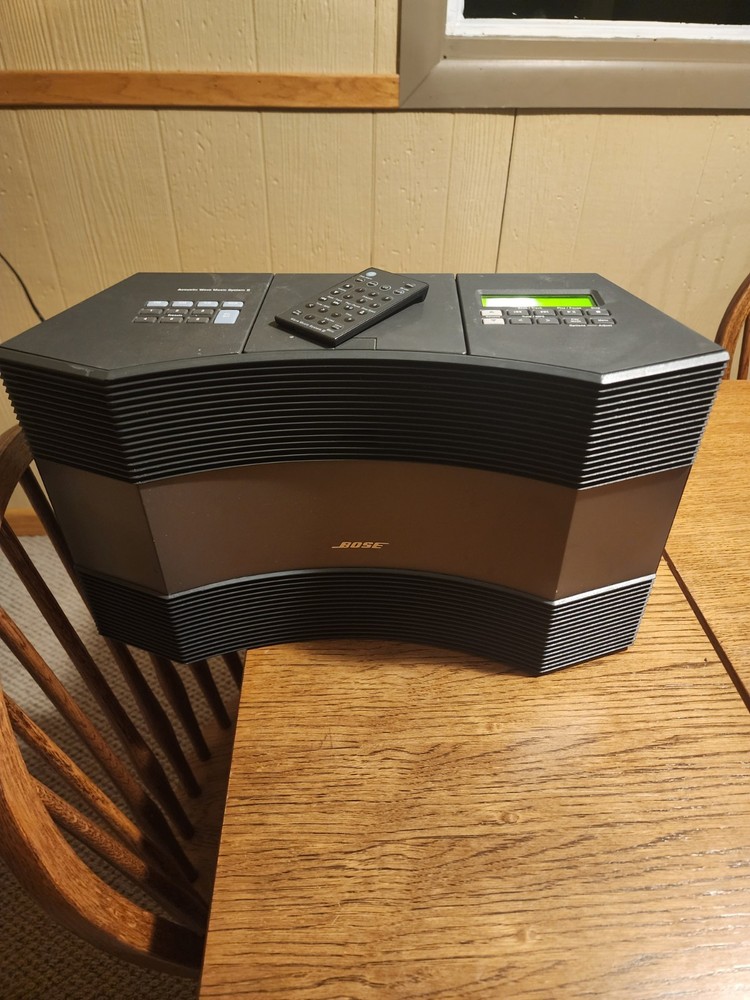Bose Acoustic Wave Music System Series II CD Player Black Tested