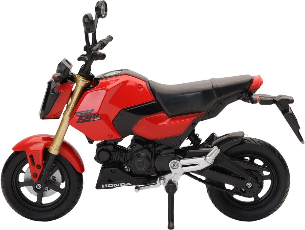 New-Ray Replica 1:12 Honda Grom Red Accessories
