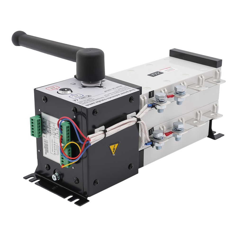 Dual Power Automatic Transfer Switch 3 Phase Circuit Breaker Changeover 4P 250A