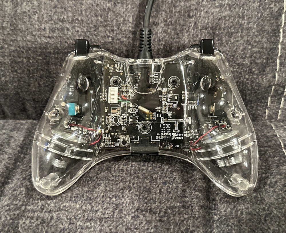 After Glow Wired Controller Microsoft Xbox 360! ~ Works Great! ~ Fast Shipping!