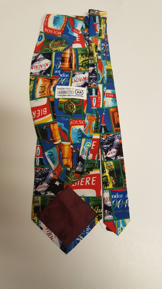 MOLSON BREWERIES LOGO NECK TIE