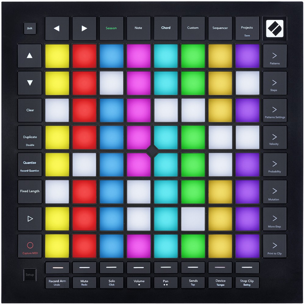 Novation Launchpad Pro MK3 Ableton Live USB MIDI RGB 64-Pad DJ Controller+Mic