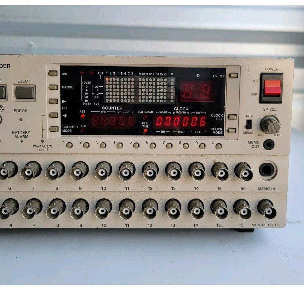 TEAC RD-145T DAT 16 CHANNEL DATA RECORDER.