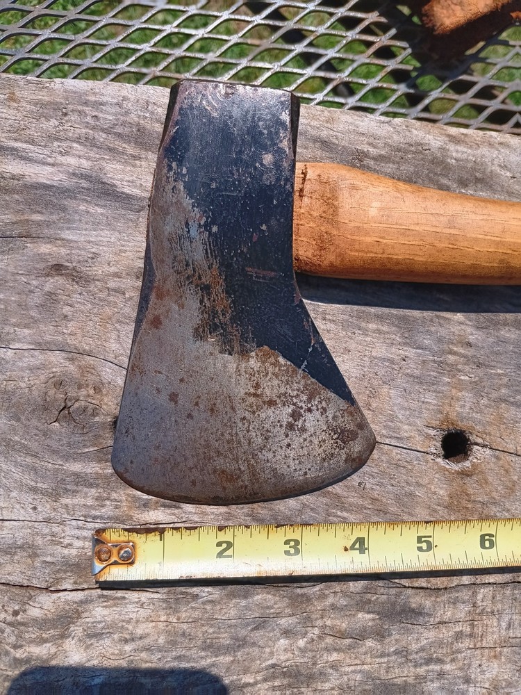 Vintage Plumb National Pattern Hatchet With Handle