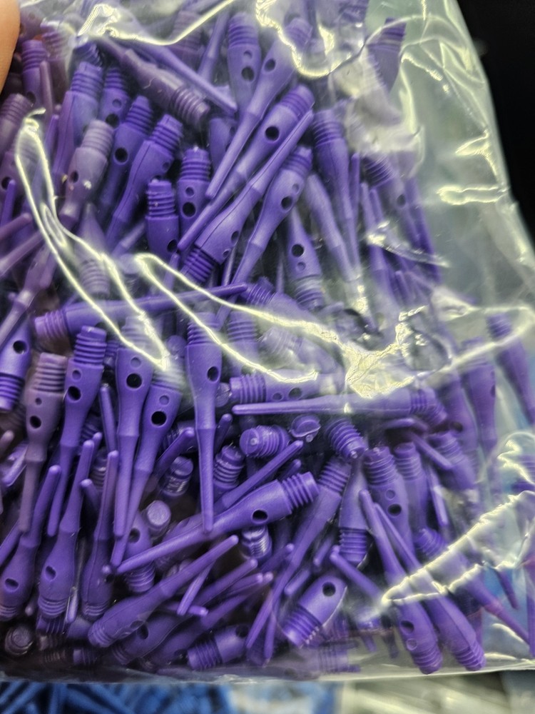 Soft Dart Soft Tip Points 2BA Long (standard) &Short (Stubbies) Bulk Lots NOS