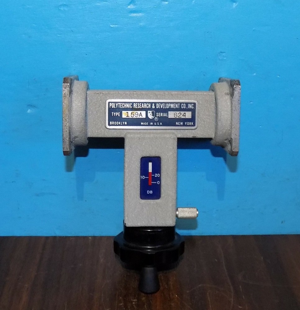 PRD Electronics 159-A Variable Attenuator 0-20dB 8.2-12.4GHz