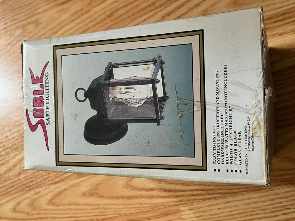 Sable Lighting Cast Aluminum Outdoor Lantern 413-908