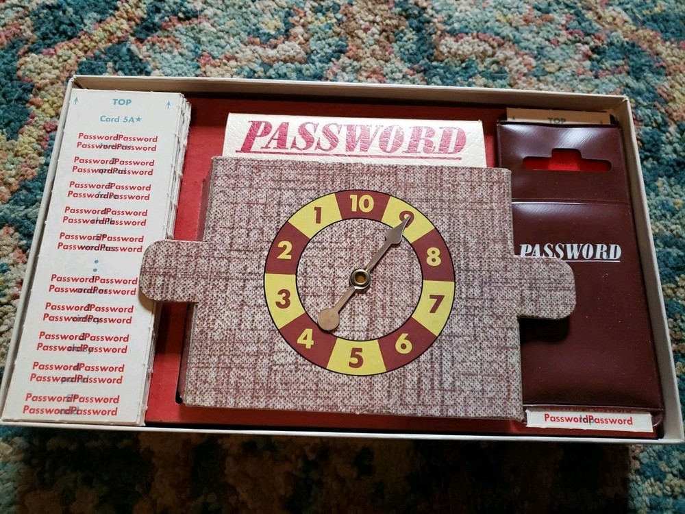 Password Game 1962 Complete