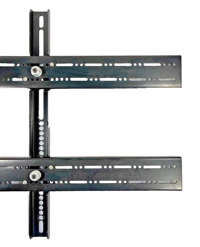 Universal Flat Panel Interface 65" TV Tall Bracket Black 37”x21.5”