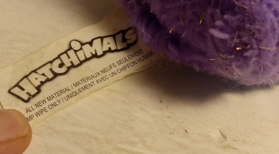Spin Master Hatchimals Penguala 5" Soft Interactive Purple/Pink Plush Bird.