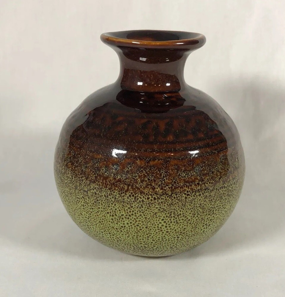 Ceramic Incense Holder Bud Vase 5”