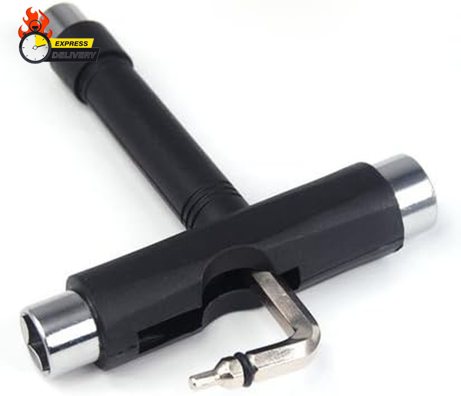 All in One Skate T/Y Tool Skateboard Tool, Multi-Function and Portable Skate Too