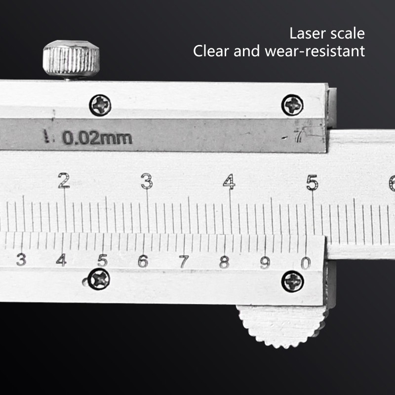 Vernier Caliper Gauge Measuring Tool Inside Outside Depth Step for Teaching DIY